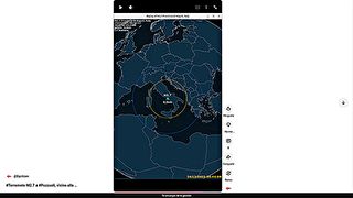Earthquake in Pozzuoli, near the Pisciarelli fumarole, Campi Flegrei, Italy