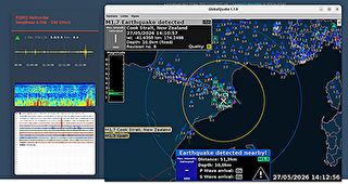 Terratrèmol M1.3 a la rivera d'Osor